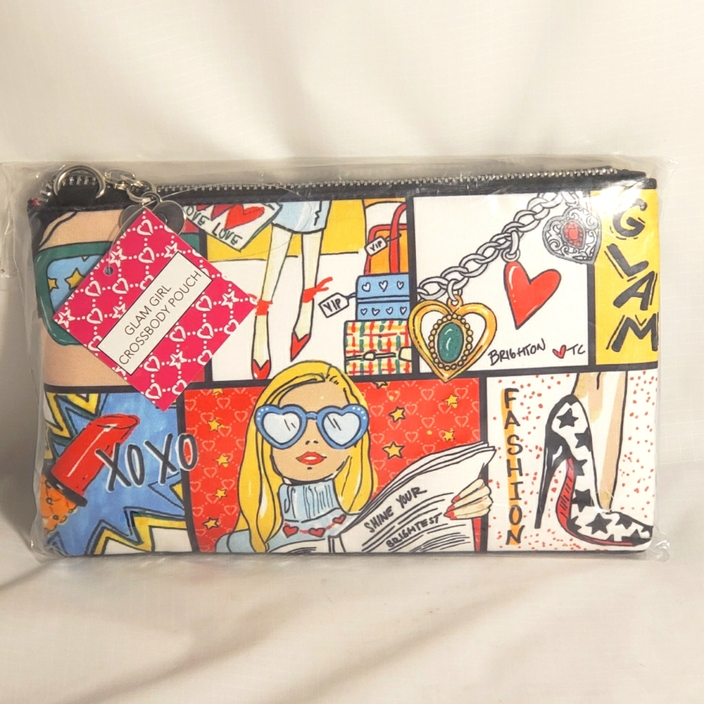 NEW Brighton Glam Girl Crossbody Pouch NWT MRSP $100